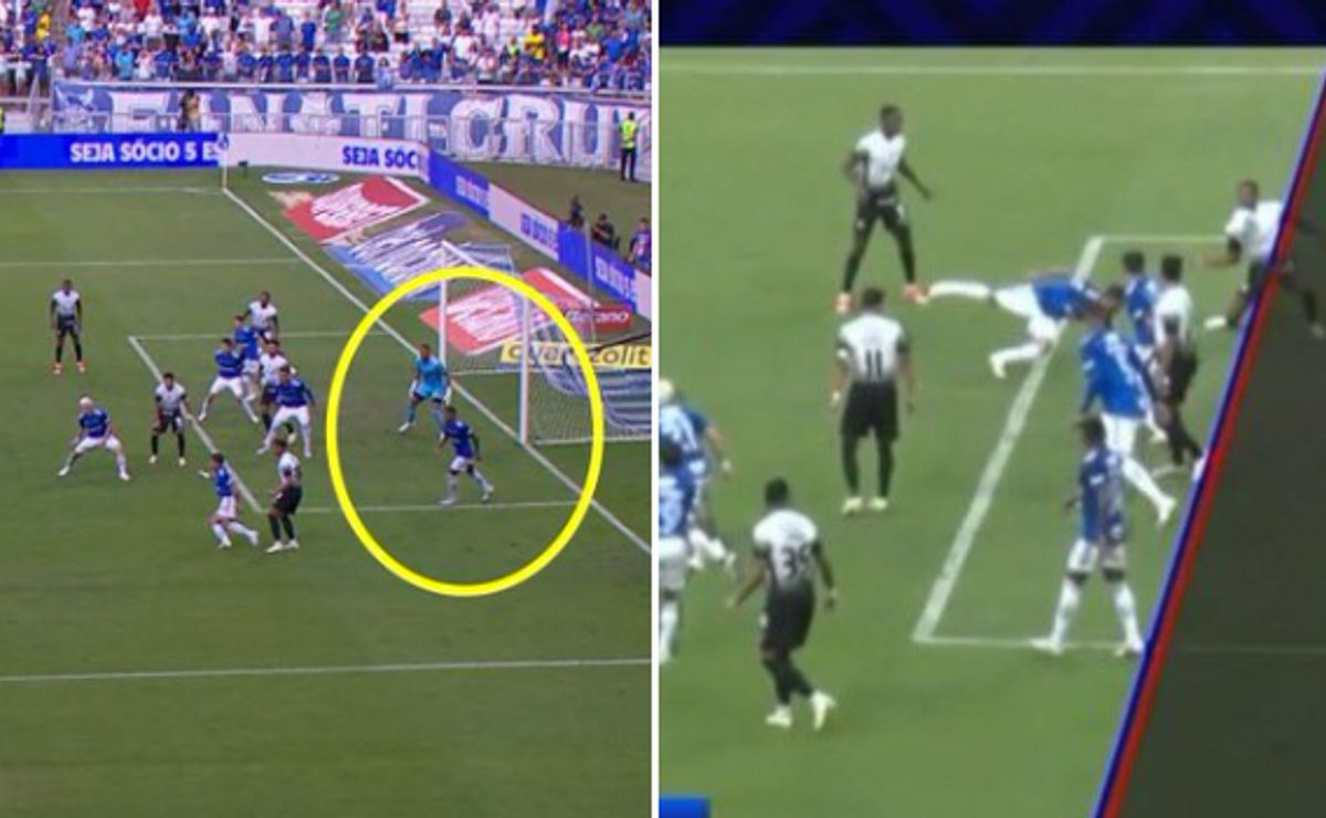 cruzeiro x corinthians: gol de raniele é anulado corretamente no var 