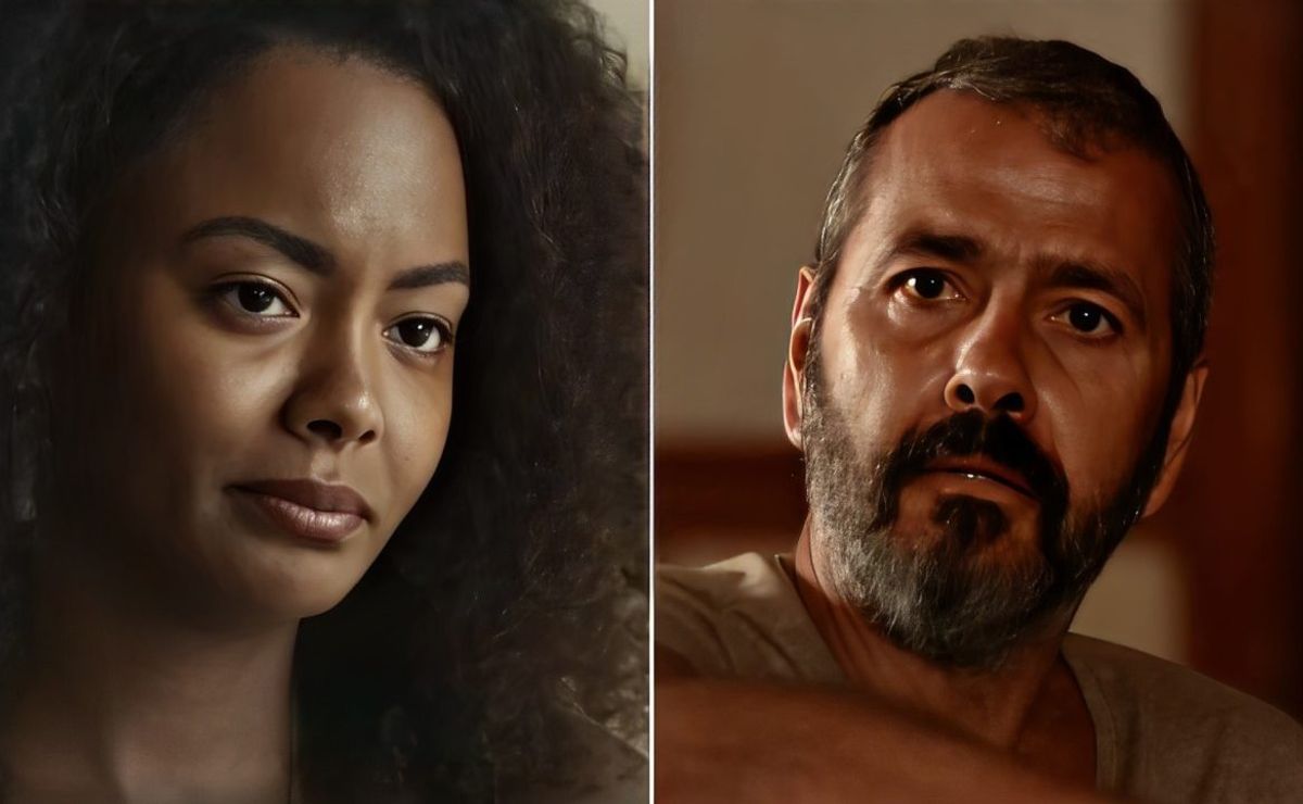 renascer: lu faz aviso para zé inocêncio e decide ficar com outro homem