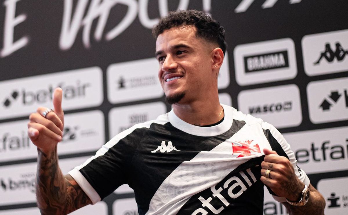 contratação de philippe coutinho pode ser reavaliada no vasco após anúncio; entenda