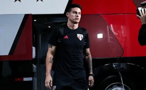 lateral do são paulo, igor vinícius comenta momento de james rodríguez: "referência na colômbia"