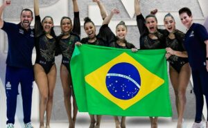 seleção brasileira de ginástica rítmica conquista prata na world challenge cup antes dos jogos olímpicos