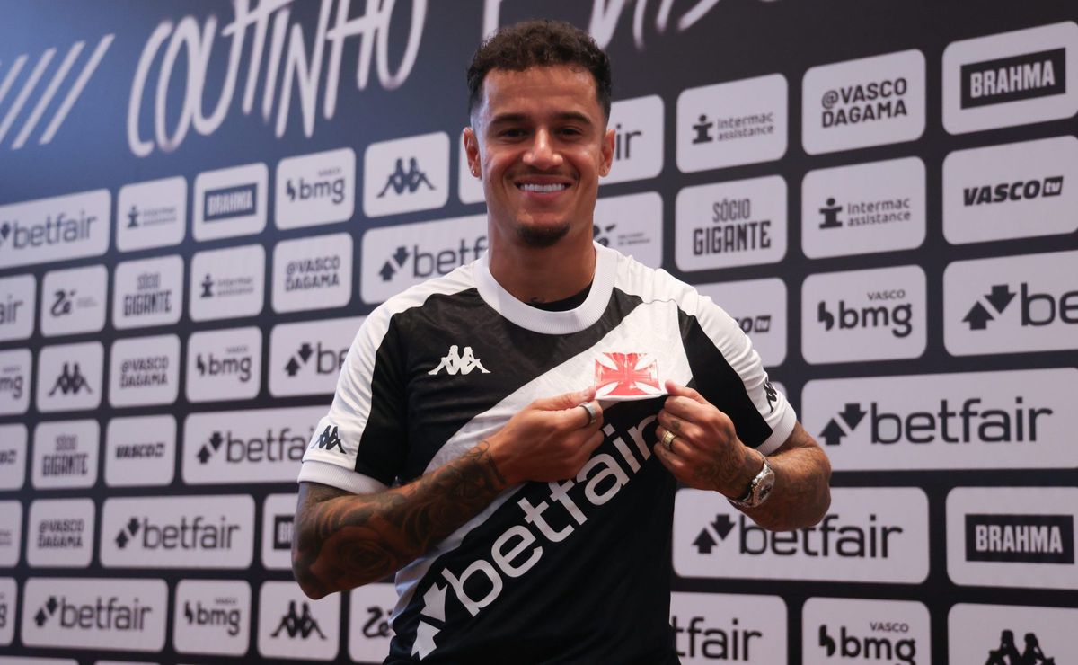 de volta ao vasco, philippe coutinho participa de primeiro treino no ct do clube
