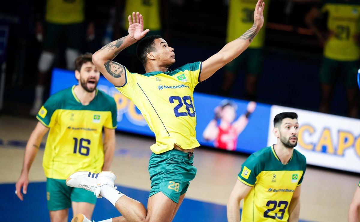 brasil x alemanha: saiba o horário e onde assistir ao amistoso de vôlei masculino