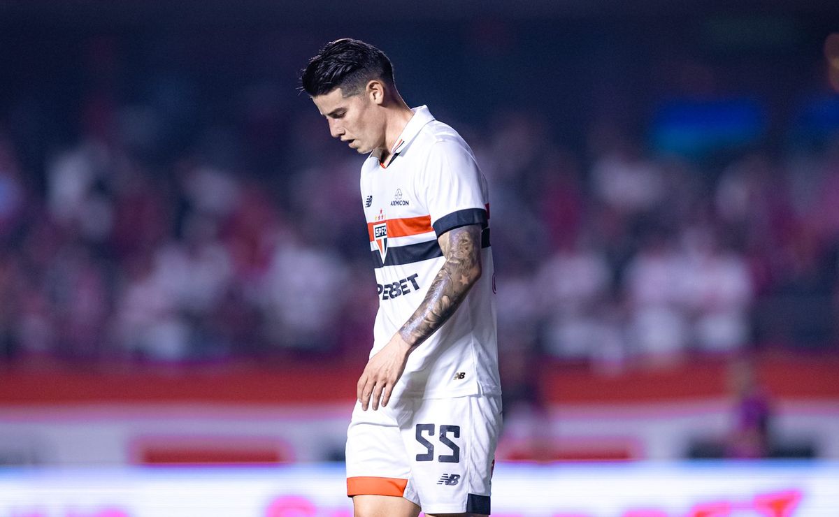 rescisão contratual de james rodríguez com são paulo possui problema financeiro; entenda