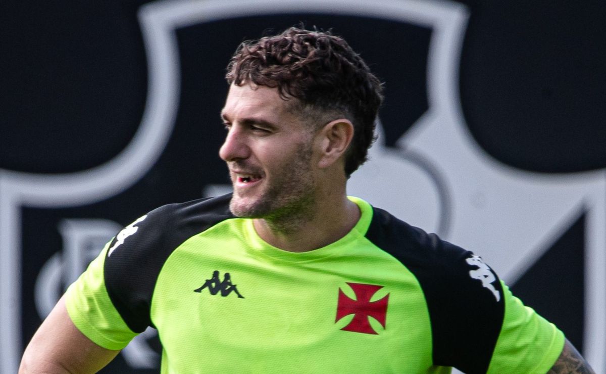 pablo vegetti, do vasco, é o jogador de linha com mais minutos disputados no brasileirão