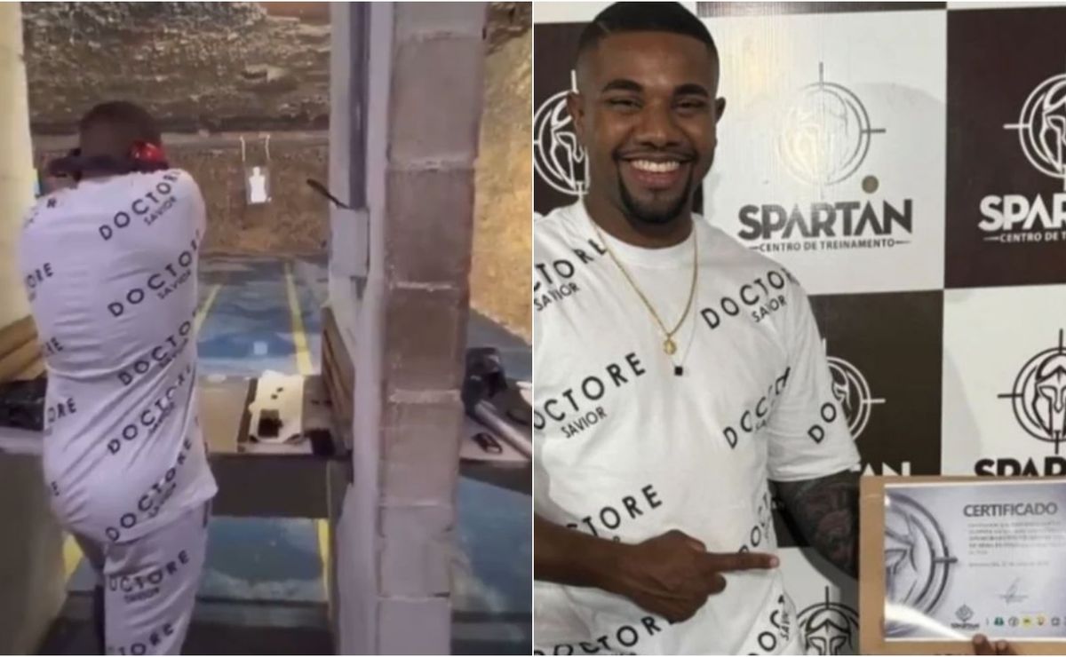 davi toma decisão após a realização de um curso para usar arma repercutir na web