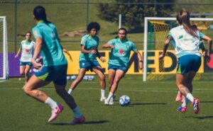 seleção feminina sofre últimos ajustes e foca na intensidade antes dos jogos olímpicos