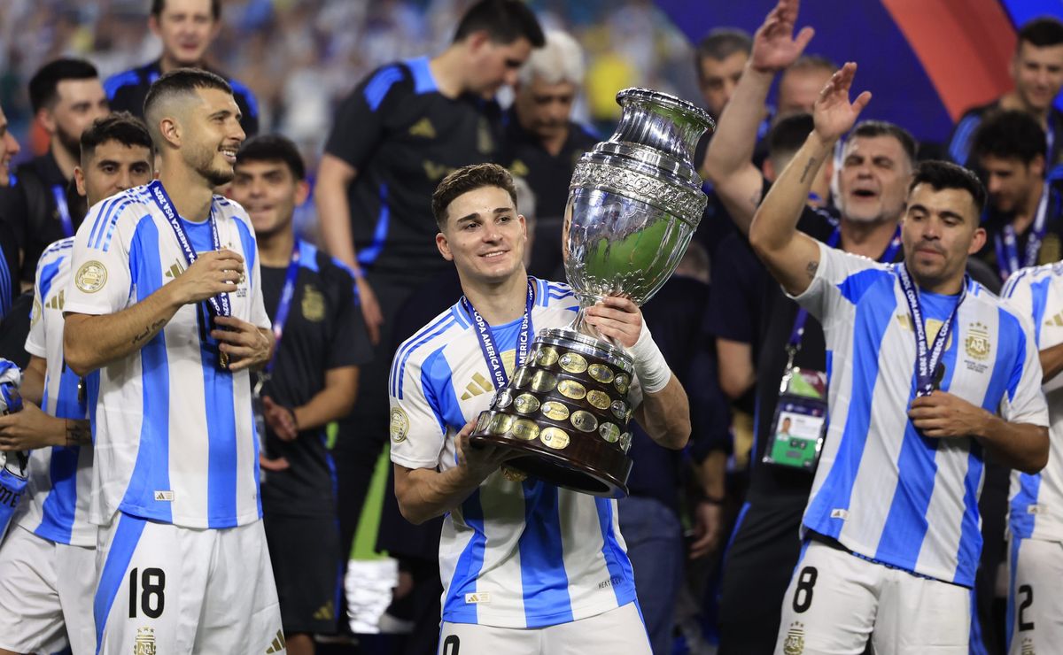 campeões da copa américa pela argentina jogarão a olimpíada 2024