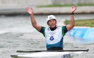 olimpíadas 2024: ana sátila fecha na 5ª posição na final da c1 na canoagem slalom