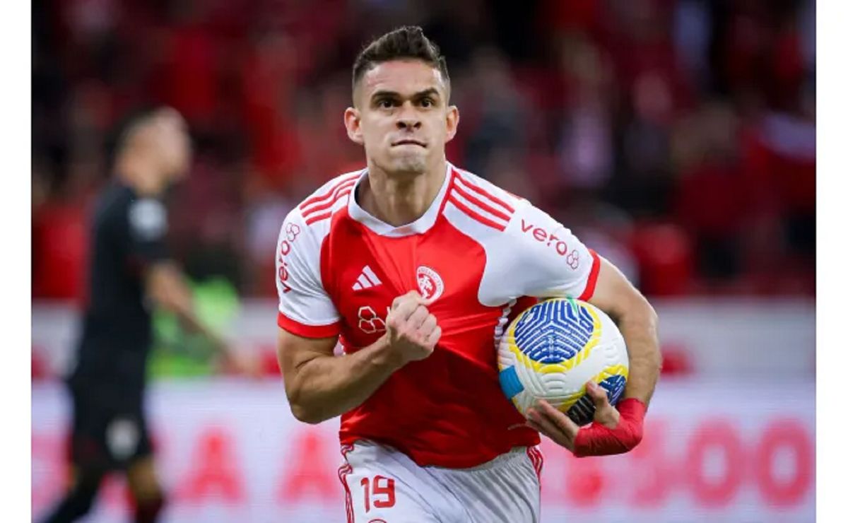 borré marca e garante empate do internacional contra o bahia pelo brasileirão série a