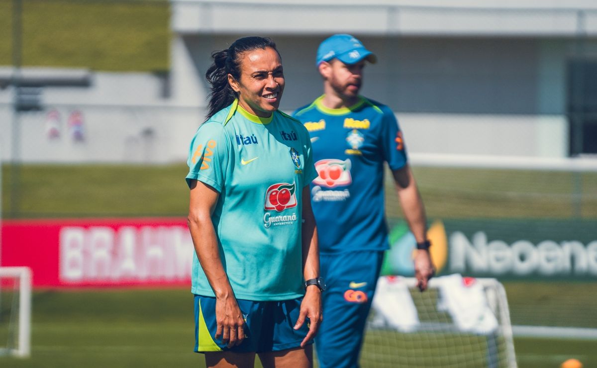 seleção brasileira feminina: marta destaca garra da equipe e pede apoio da torcida durante jogos olímpicos