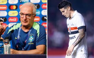 dorival júnior compara james rodríguez da copa américa com desempenho negativo no são paulo