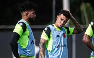 vasco posta foto de philippe coutinho e dimitri payet juntos em treino; veja