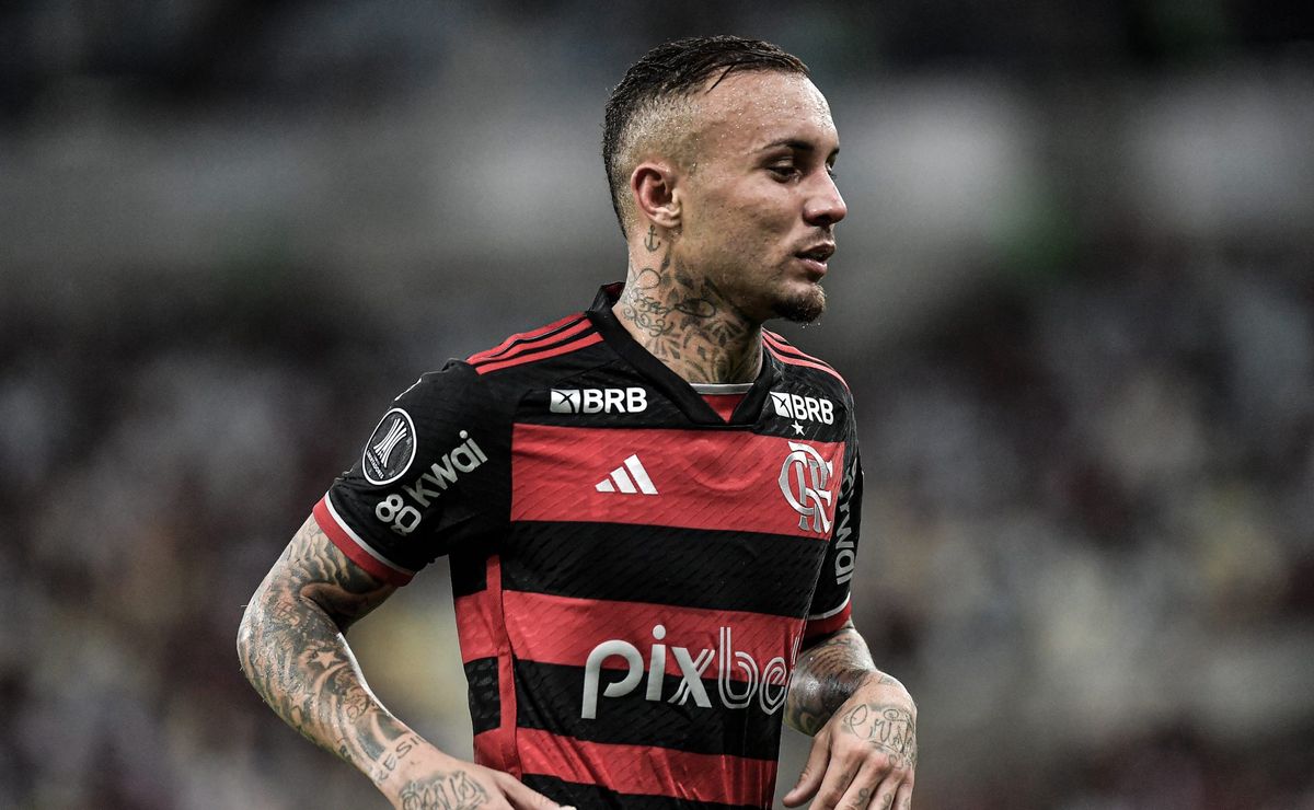 everton cebolinha segue fora e desfalca o flamengo de tite contra o fortaleza