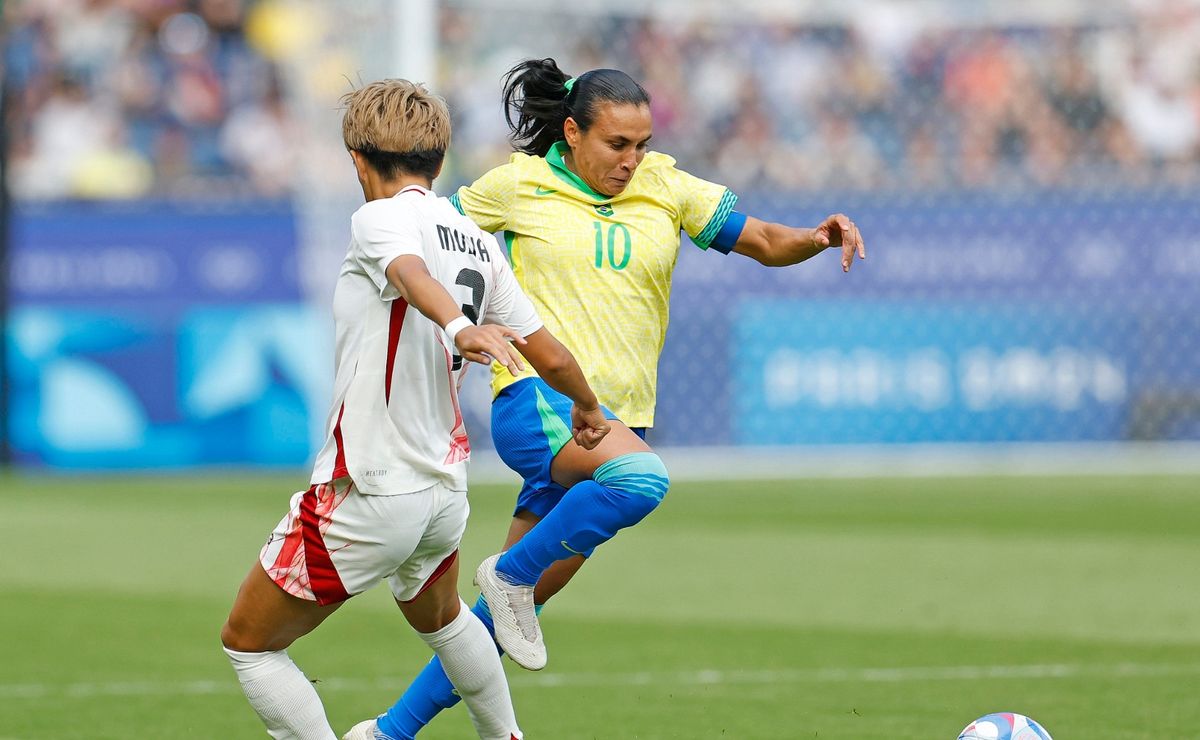 olimpíadas 2024: marta cita confiança em classificação do brasil e mostra otimismo após derrota para o japão