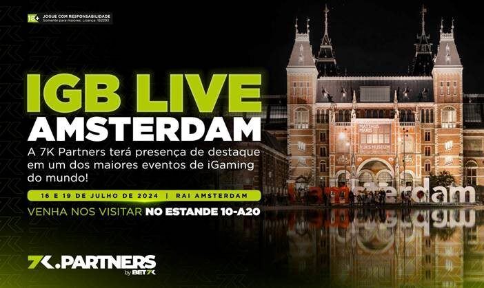 operadora brasileira bet7k vai participar do igb live amsterdam