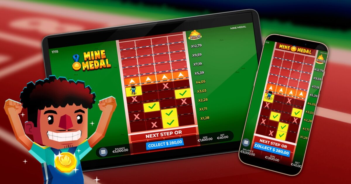 brasileira caleta gaming lança oficialmente o novo jogo mine medal