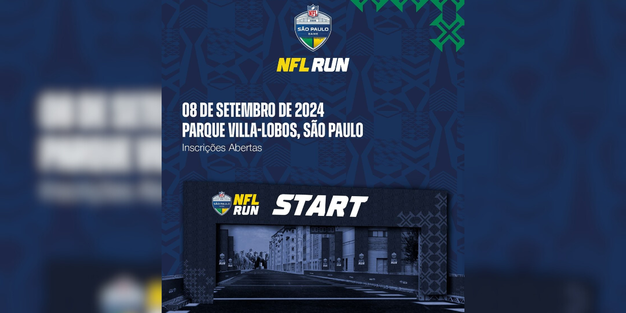 nfl aproveita jogo no brasil e anuncia corrida de rua no parque villa lobos