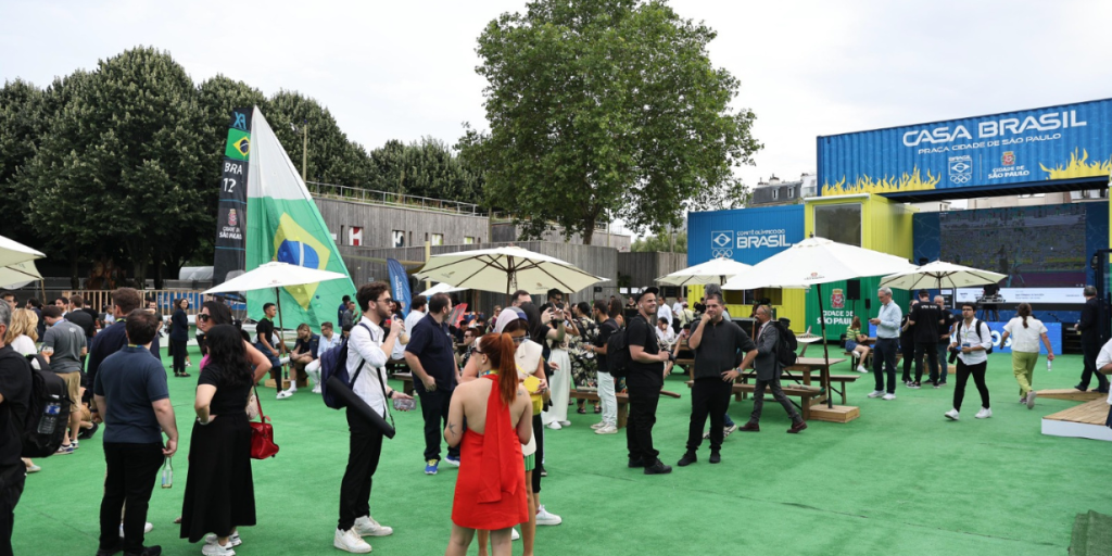 cob vê crescimento de 42% nas redes sociais com engajamento de fãs em paris 2024