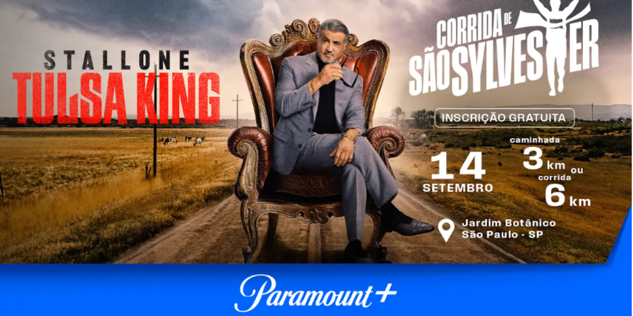 paramount+ faz corrida de são sylvester para promover nova temporada de tulsa king