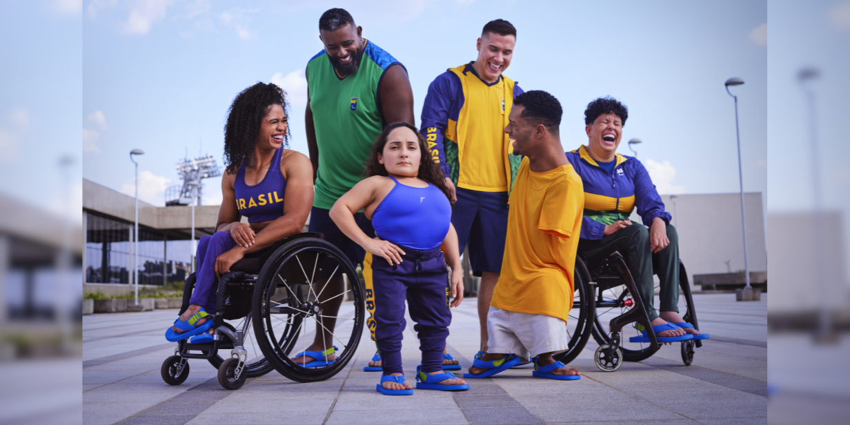 havaianas reúne paratletas e influenciadora para produção de conteúdo em paris 2024