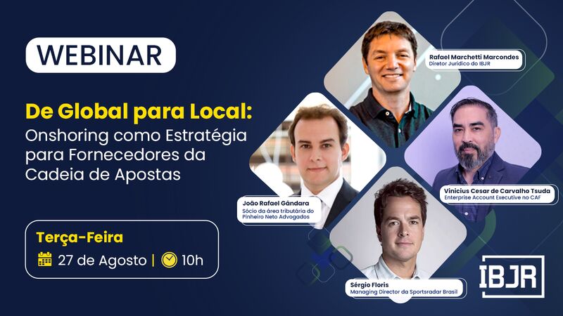ibjr organiza webinar sobre fornecedores no mercado de apostas no brasil
