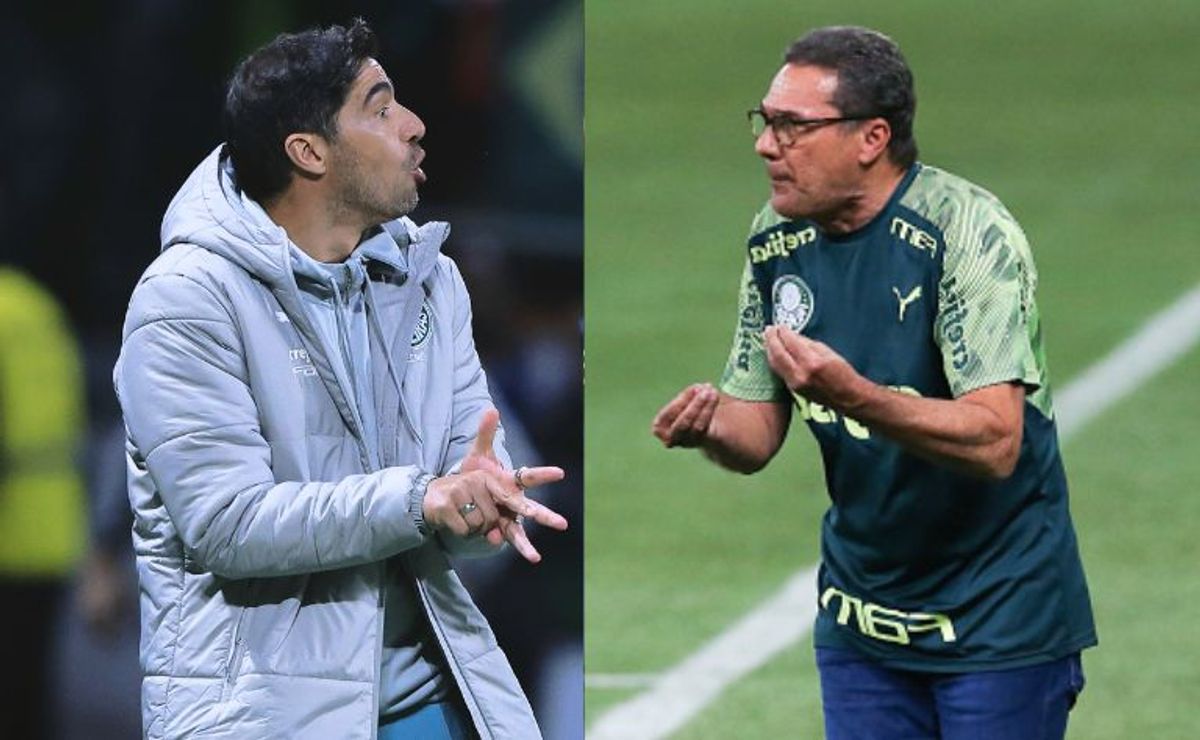 duelo de gigantes: abel ferreira e luxemburgo, os arquitetos dos títulos do palmeiras