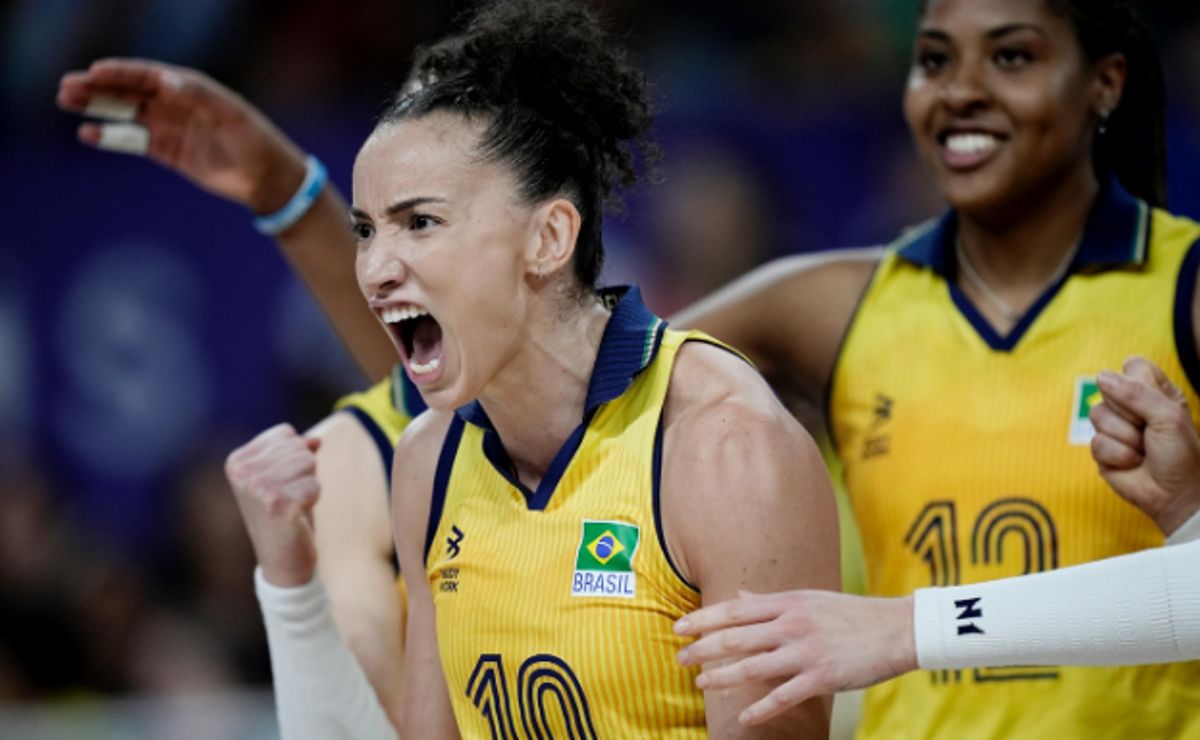 olimpíadas 2024: melhor campanha, brasil irá enfrentar a república dominicana nas quartas do vôlei feminino