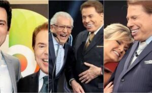 “adeus”; celso portiolli, eliana e carlos alberto de nóbrega prestam homenagem a silvio santos