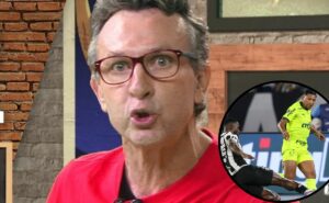 neto vê var ajudando palmeiras por ignorar falta de rony em gol, mas sálvio spínola rebate: "lance foi legal"