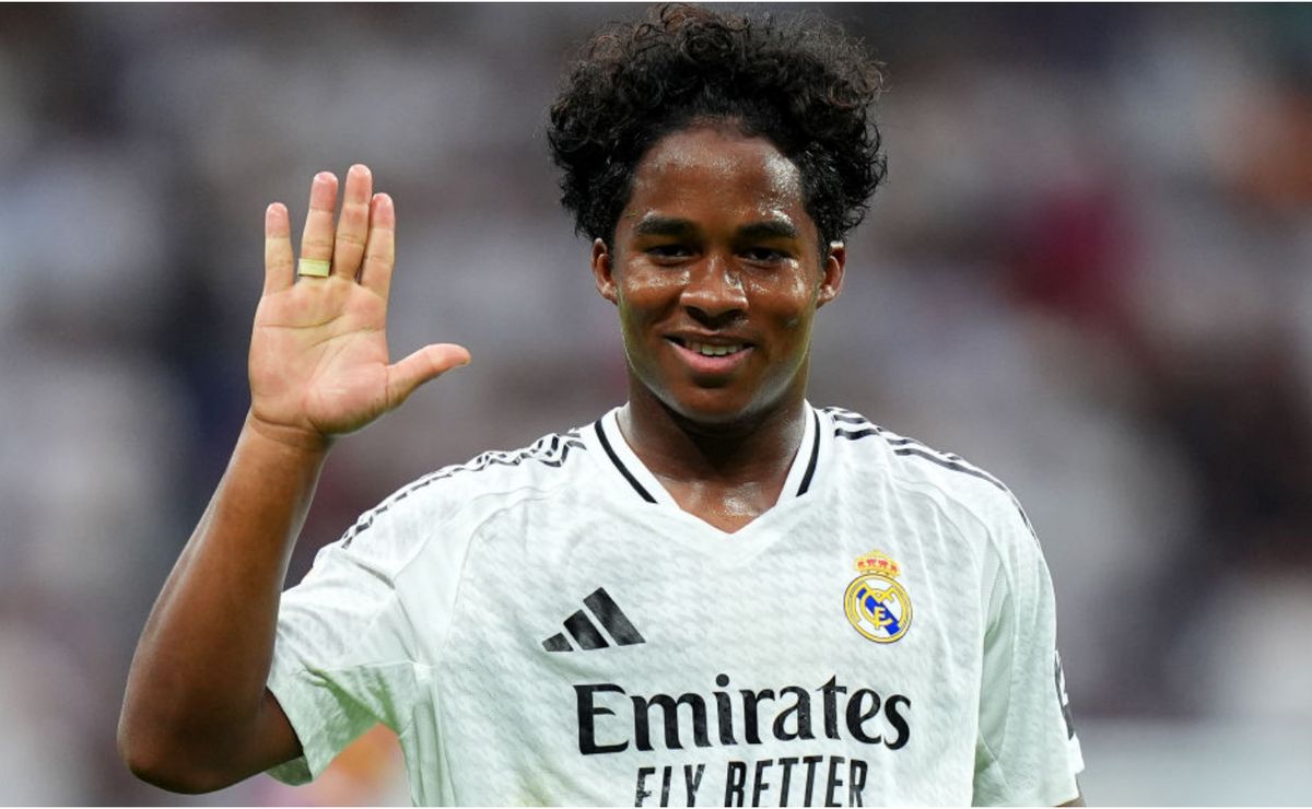 após primeiro gol no real madrid, endrick manda recado para críticos: "criticaram até minha namorada"