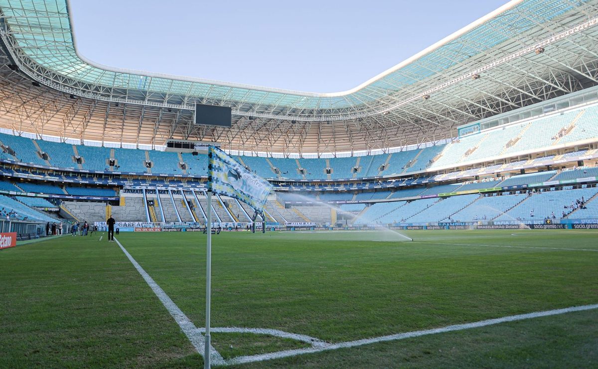 arena do grêmio deve voltar a receber jogos em setembro; reestreia será contra o atlético mg