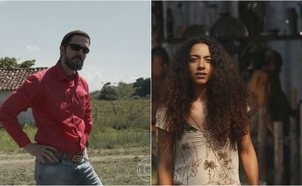 renascer: joana deixa egídio escolher entre a vida e a morte após ameaça lo com facão: “fale”