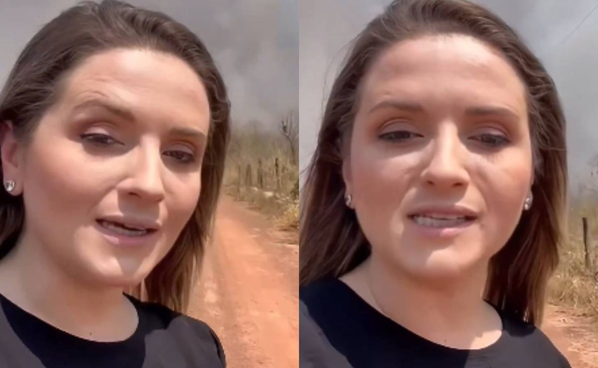 repórter da globo enfrenta dificuldade para respirar durante cobertura ao vivo em chapada dos guimarães