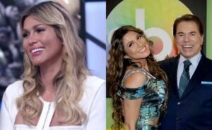 "estaria com ele"; lívia andrade se emociona ao relembrar parceria com silvio santos no domingão