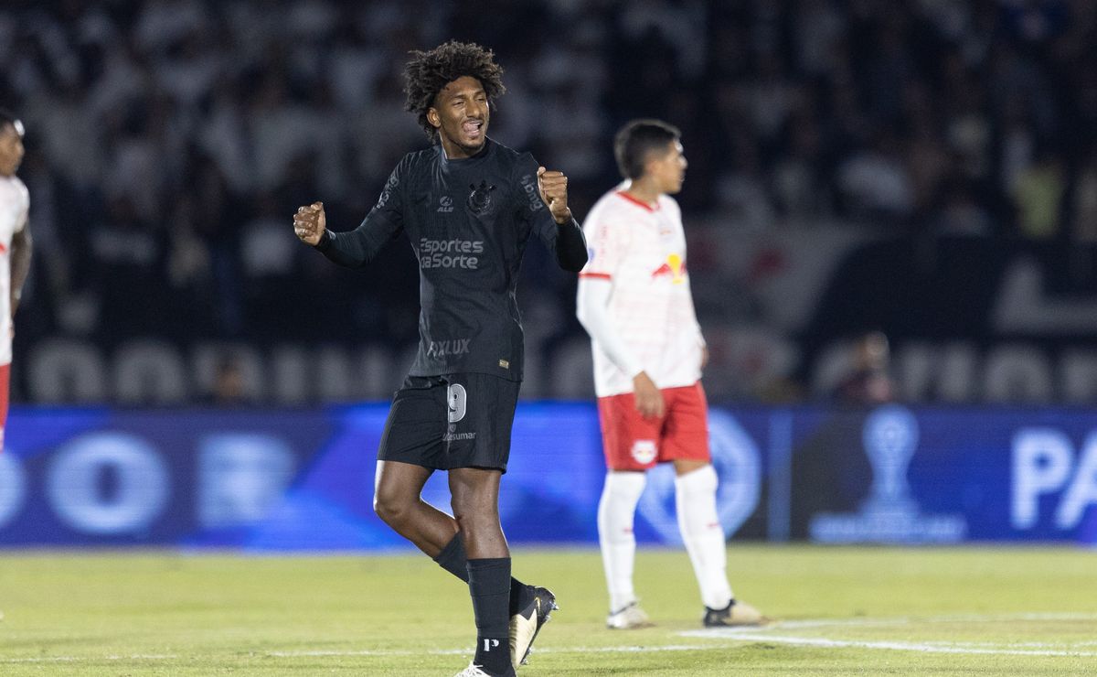 corinthians administra vantagem contra o bragantino na sul americana: onde assistir