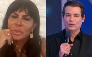 "filho homem que silvio não teve"; gretchen emociona celso portiolli ao vivo durante homenagem a silvio santos