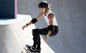 olimpíadas 2024: dora varella faz bonito e fica em 4º no skate park feminino