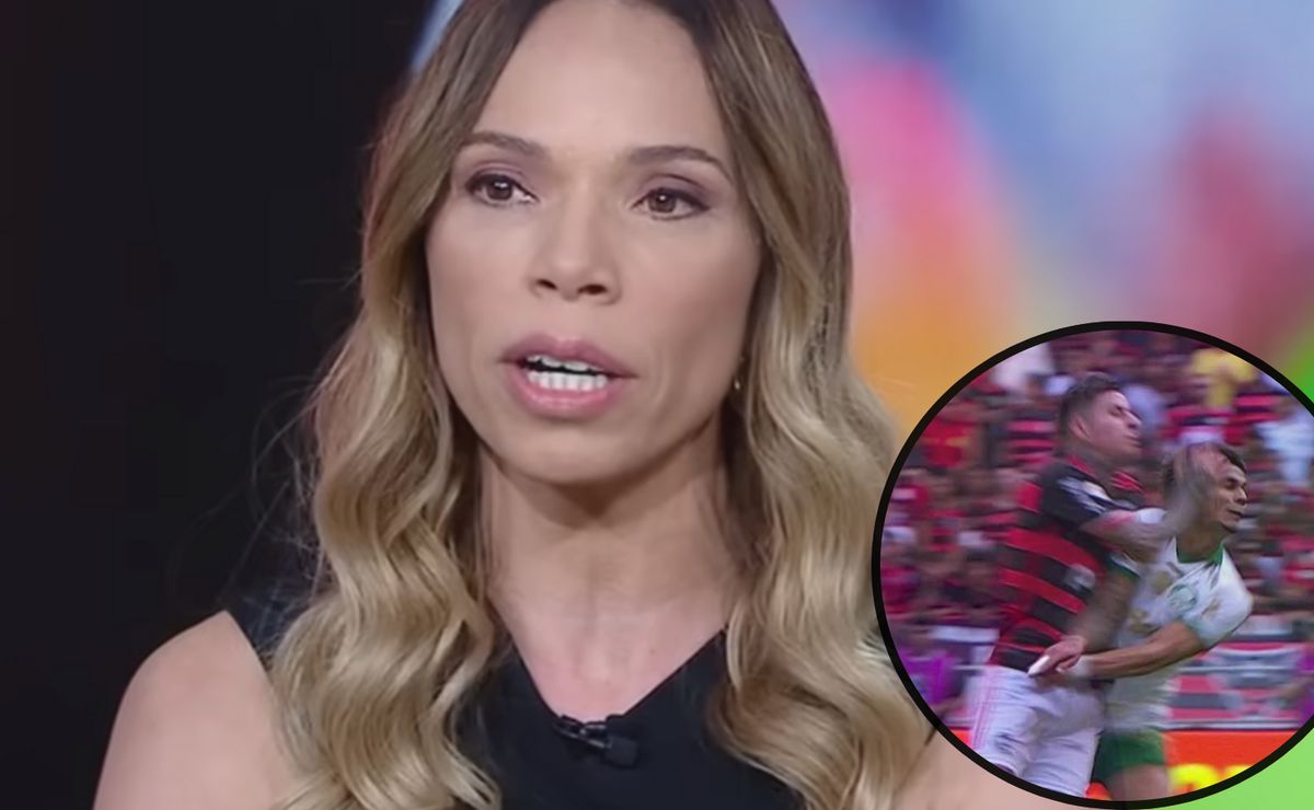 renata ruel dá razão ao palmeiras e vê ajuda ao flamengo por agressão de pulgar: "var deixou passar"