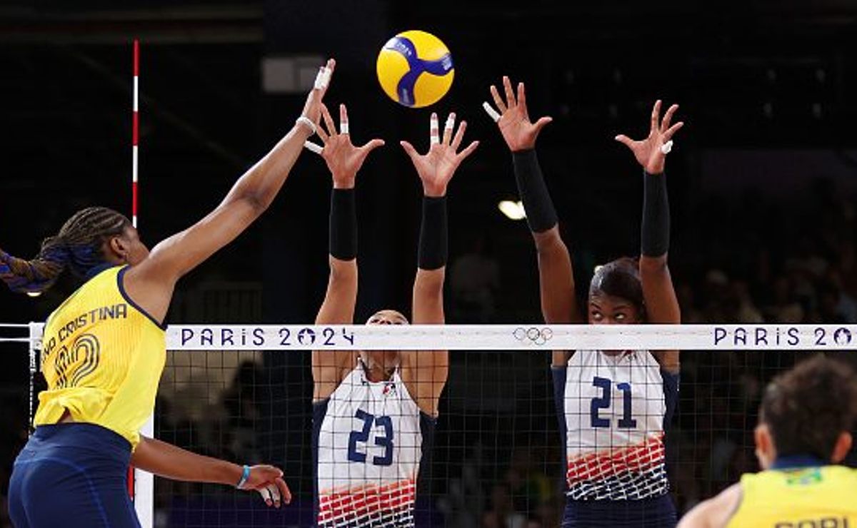 brasil x eua no vôlei feminino nas olimpíadas 2024: horário e onde assistir à semifinal