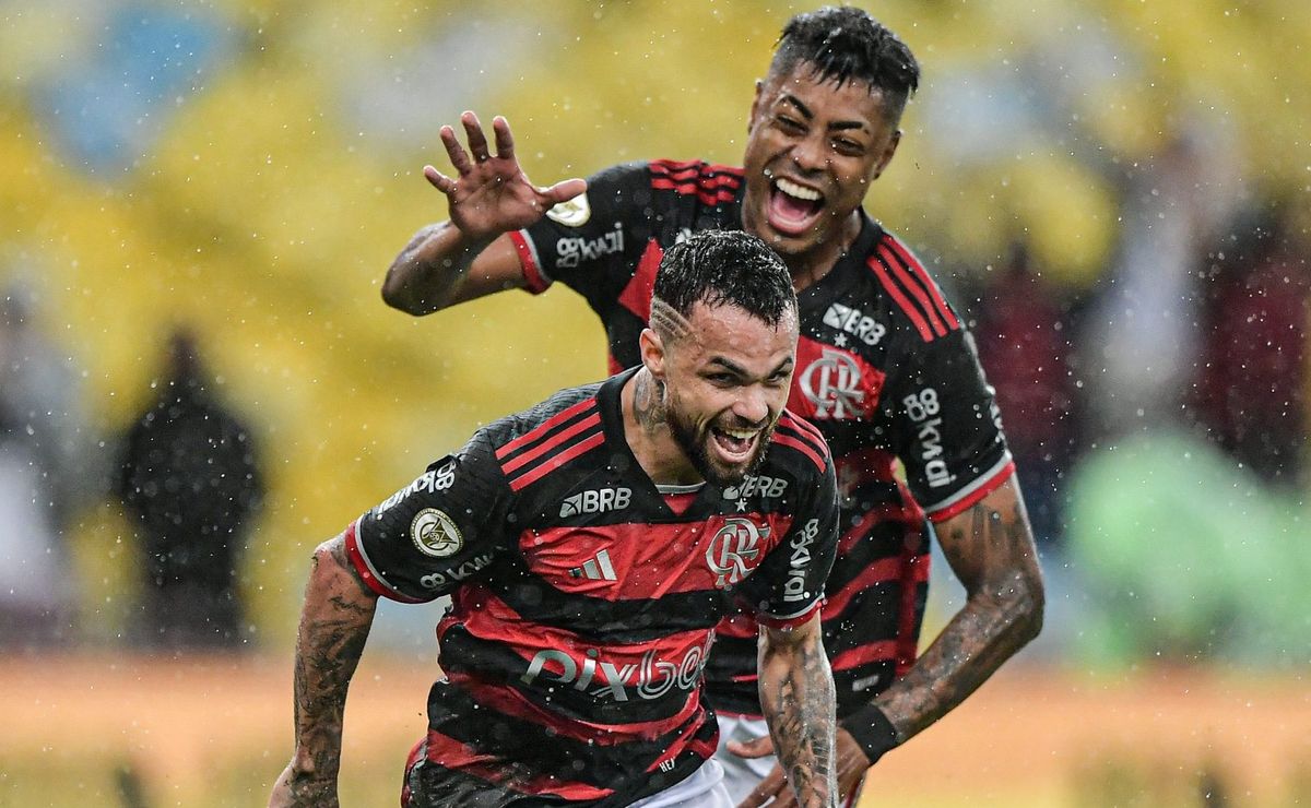 michael marca em sua reestreia, e flamengo vence o bragantino pelo campeonato brasileiro