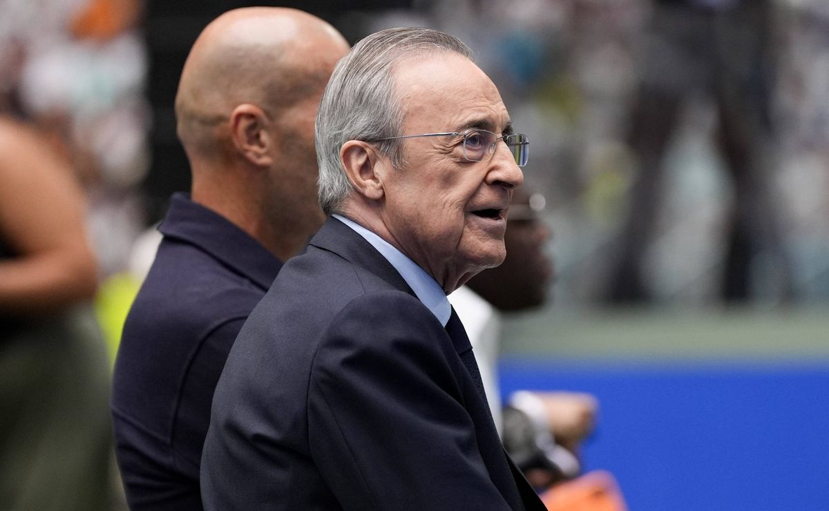 r$ 603 milhões: florentino pérez, presidente do real madrid, conversa com palmeiras para contratar vitor reis