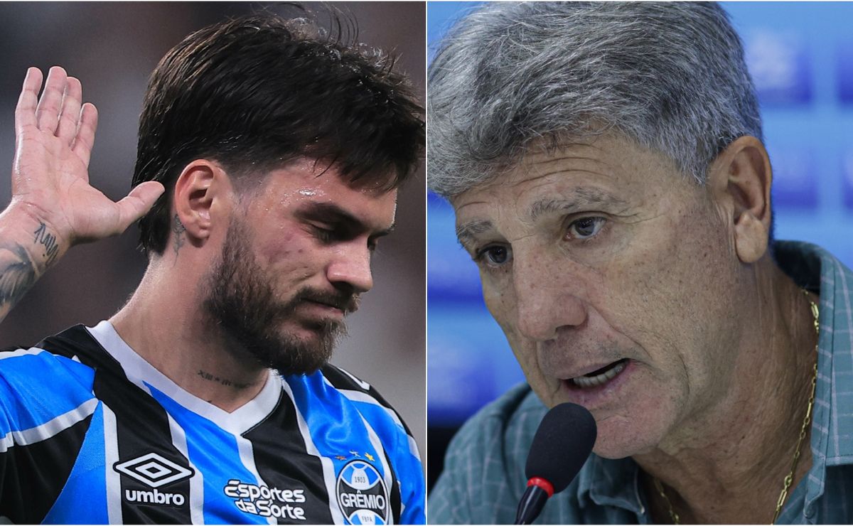 nathan pescador e renato gaúcho se ‘desentendem’ em entrevistas após eliminação do grêmio na libertadores