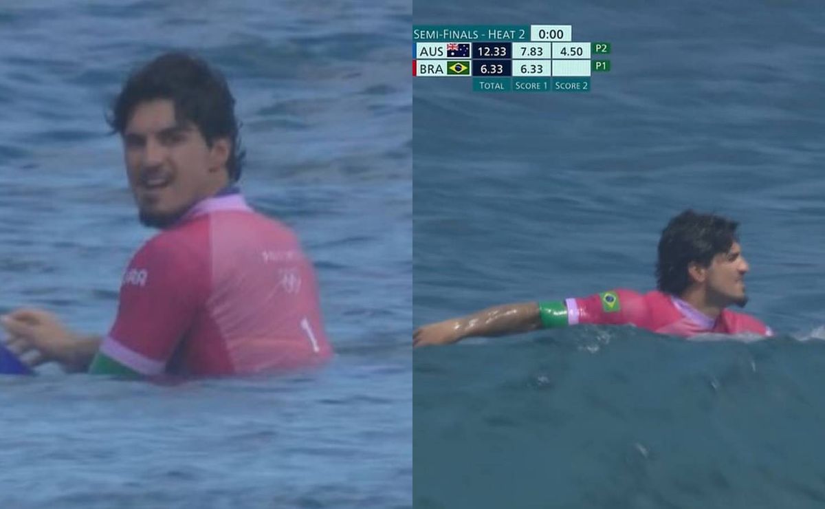 "netuno sacaneou"; web se revolta com eliminação de gabriel medina nas olimpíadas de paris