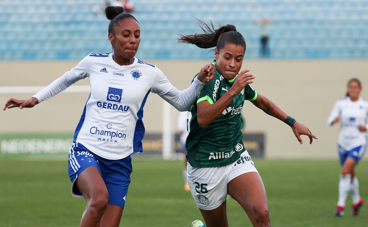 palmeiras x cruzeiro pelo brasileirão feminino: onde assistir, arbitragem e prováveis escalações