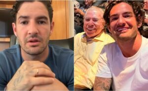 alexandre pato faz homenagem emocionante para o sogro silvio santos: “muita dor”