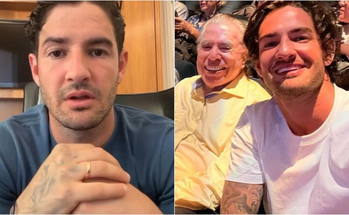 alexandre pato faz homenagem emocionante para o sogro silvio santos: “muita dor”