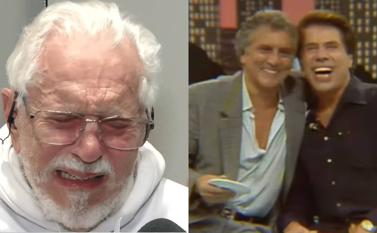 "a ficha não caiu"; emocionado, carlos alberto de nóbrega interrompeu depoimento sobre silvio santos