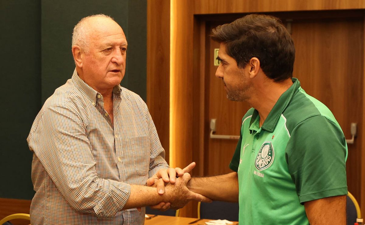 abel ferreira ganha apoio de felipão e luxemburgo em meio a má fase no palmeiras