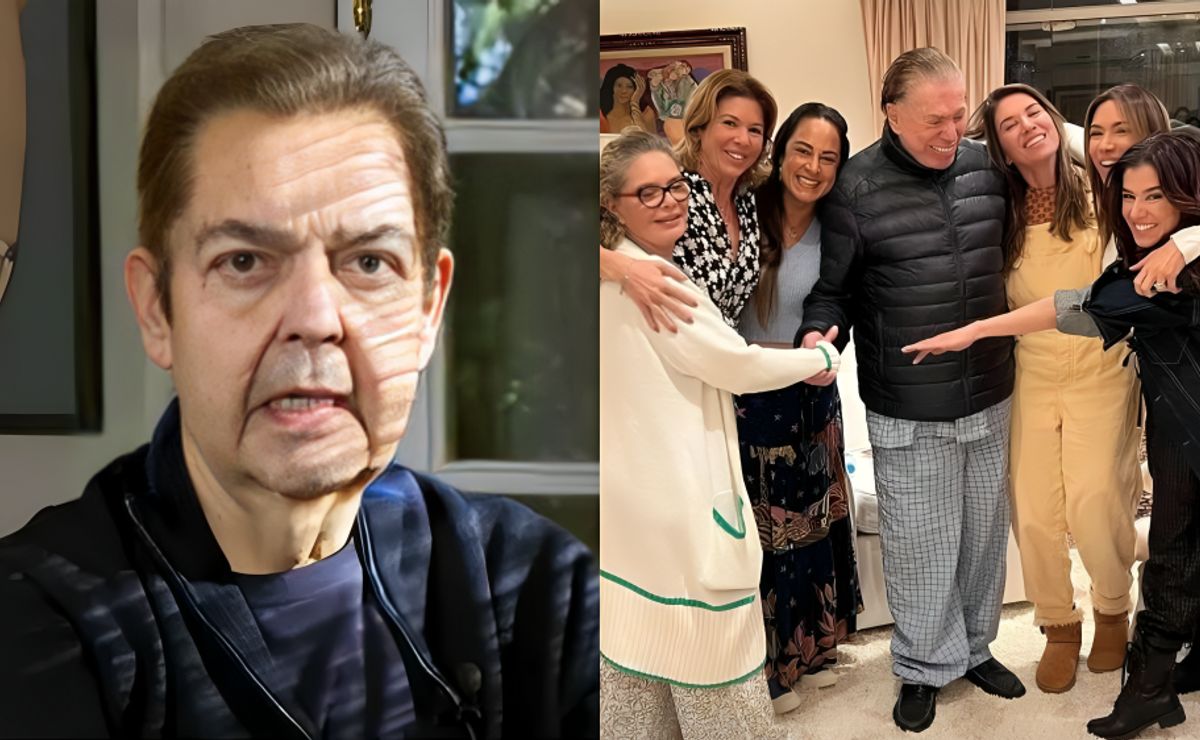 "tenham lucidez"; em entrevista, faustão manda recado para filhas de silvio santos